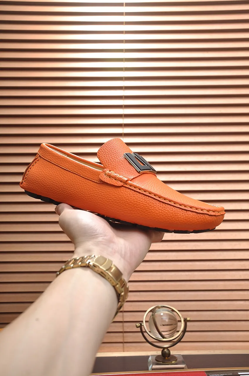 Men's men's shoes 💰420💶 [LV Doudou shoes] (water-dyed cowhide lining) new model is on the market, available on the official website. The new Doudou shoes are processed into single-color materials, and the uppers are made of imported horsehide leather. The body of the shoe is fully hemmed with mark thread, and is lined with imported original cowhide leather. The elegant shoe shape is super suitable for all-matching, and the size is 38-44.